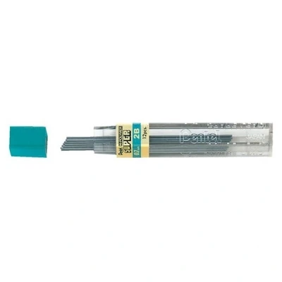 Image of Pentel Super Hi Polymer leads, 0.7 mm, Grade B, 1 Box of 12 tubes