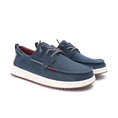 Image of WALK IN PITAS Byron Men&#039;s Loafers Casual Boat Shoes Summer Sneakers and Comfortable for Men, navy, 43 EU