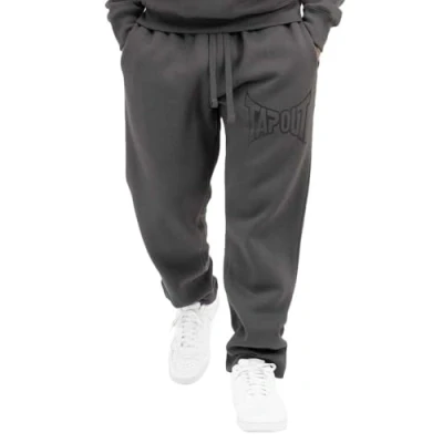 Image of Tapout Lifestyle Basic Men&#039;s Jogging Bottoms, Regular Fit, Anthracite/Black, L