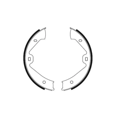 Image of brake Shoe Set, parking BOSCH 0 986 487 755