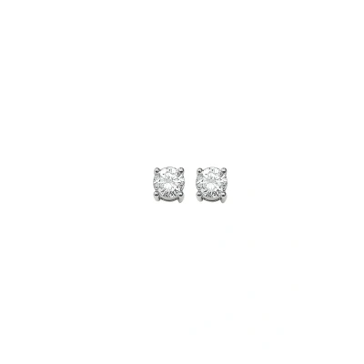 Image of Thomas SABO Weisser Stein Earrings silvercoloured/white, Women&#039;s, Size: One Size, Silver coloured/white