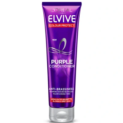 Image of L&#039;Oréal Paris Elvive Colour Protect Anti Brassiness Purple Conditioner 150ml