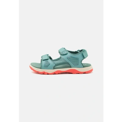 Image of Jack Wolfskin Taraco Beach Unisex Walking sandals for kids, Size: 4, Soft jade Imitation leather/ textile