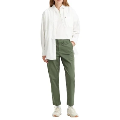 Image of Levi&#039;s Essential Chinos, Women&#039;s, Size: 26x27, Thyme