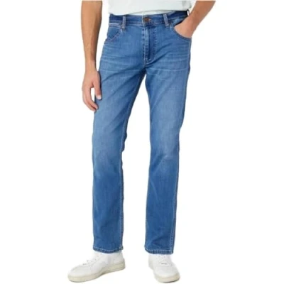 Image of Wrangler Greensboro Straight leg jeans, Men&#039;s, Size: 46x34, Softwear