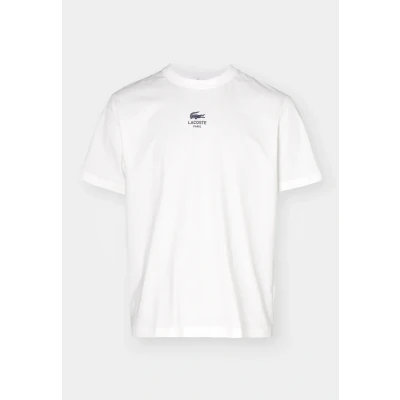Image of Lacoste Unisex Basic Tshirt, Size: Medium, Flour