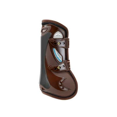 Image of Veredus Olympus Vento Tendon Boots Brown Small (Pony) Horse Riding Equestrian