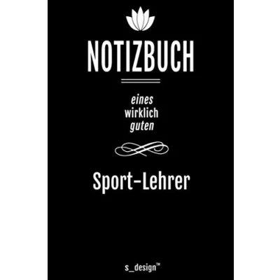 Image of Notizbuch für Sport Lehrer: Originelle Geschenk Idee [120 Seiten kariertes blanko Papier]