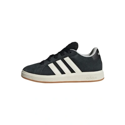 Image of adidas Unisex Children&#039;s Grand Court 00s Shoes Kids Shoes, Core Black Off White Gum, 3.5 UK