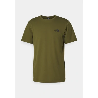Image of The North Face Simple DOME TEE Basic Tshirt, Men&#039;s, Size: Medium, Forest olive