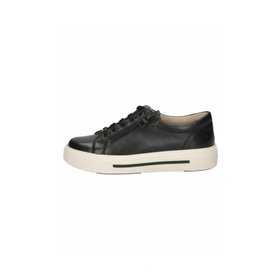 Image of CAPRICE Sneaker 9 23351 43 G Width, Black (Black Nappa), 6.5 UK