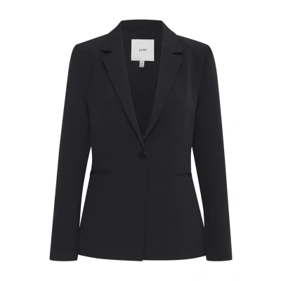 Image of ICHI Ixlexi BL Blazer, Women&#039;s, Size: 10, Black