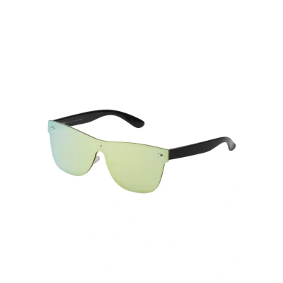 Image of Urban Classics Sunglasses Sunglasses, Men&#039;s, Size: One Size, Gold mirror/black
