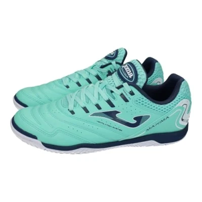 Image of Joma Maxima Trainers, Men&#039;s, Size: 10.5, Turquoise Imitation leather/ textile