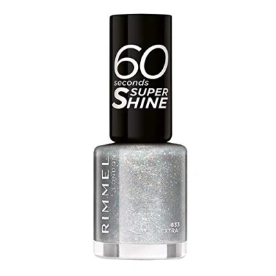 Image of Rimmel 60 Seconds Glitter Nail Polish Extra