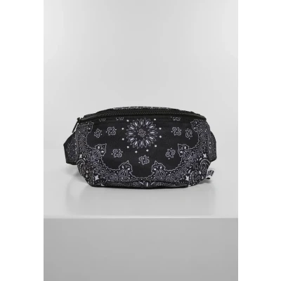 Image of Urban Classics Bandana Bum bag, Men&#039;s, Size: One Size, Black