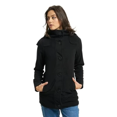 Image of Brandit Square Short coat, Women&#039;s, Size: 3XL, Black