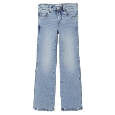 Image of NAME IT Girl Jeans Bootcut, Light blue (light denim), 158