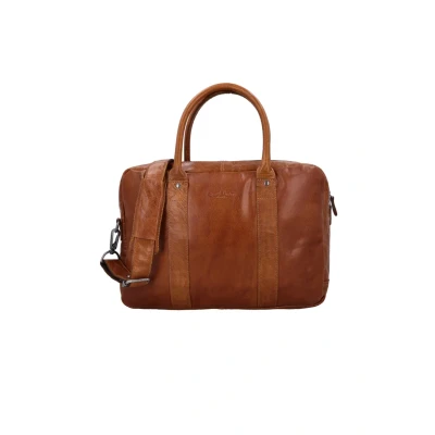 Image of Gusti Leder FYNN Briefcase, Size: One Size, Honey brown