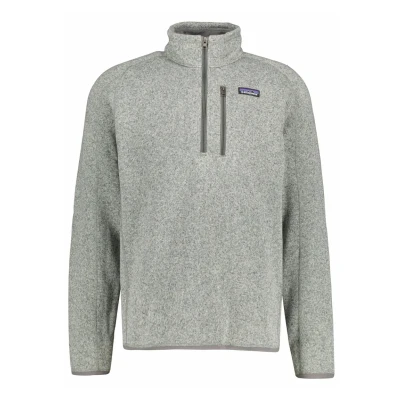Image of Patagonia Better Sweater 1/4 ZIP Sweatshirt, Men&#039;s, Size: Small, Grau