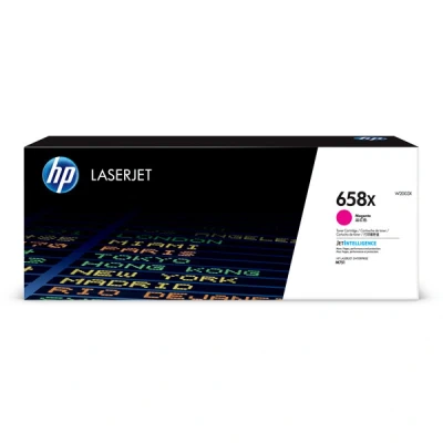 Image of HP 658X LaserJet Toner Cartridge Magenta W2003X