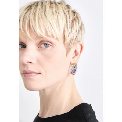 Image of Swarovski Gema Silver Earrings 5692412