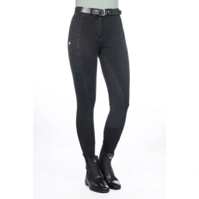 Image of HKM SS&#039;24 Riding Breeches Harbour Island Denim Full Grip