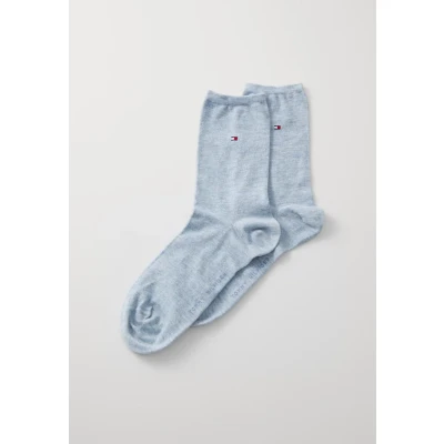 Image of Tommy Hilfiger Casual 2 PACK Socks, Women&#039;s, Size: 6 8, Light blue