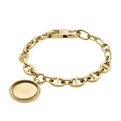 Image of Fossil Heritage Bracelet goldcoloured, Women&#039;s, Size: One Size, Gold coloured