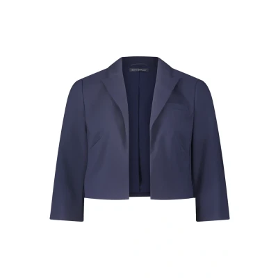 Image of Betty Barclay KURZ MIT 3/4 ARM Blazer, Women&#039;s, Size: 20, Dunkelblau