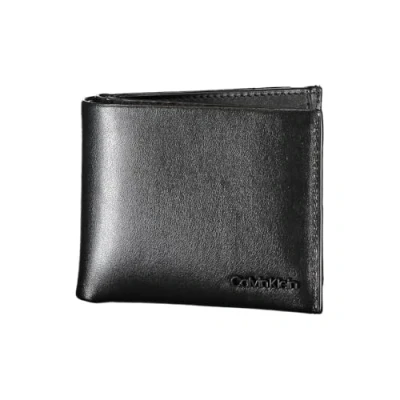Image of Calvin Klein Black Leather Wallet, Schwarz