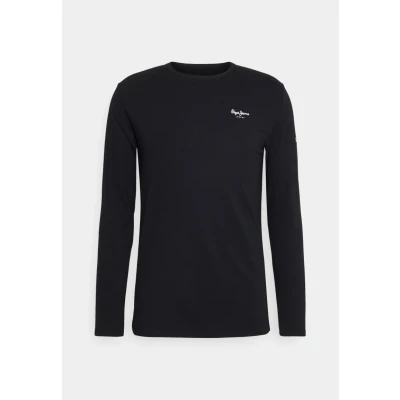 Image of Pepe Jeans Original Basic Long sleeved top, Men&#039;s, Size: XS, Black