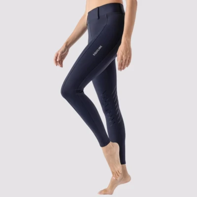 Image of Equiline Riding Tights Carbek Knee Grip