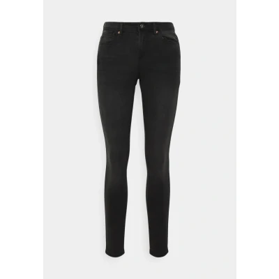 Image of ONLY Onlwauw MID Jeans Skinny Fit, Women&#039;s, Size: Mx34, Washed black