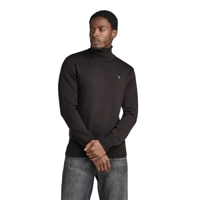 Image of G Star CORE Turtle Jumper, Men&#039;s, Size: Large, Black