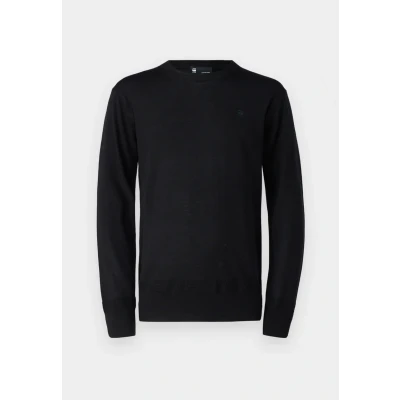 Image of G STAR Premium CORE Jumper, Men&#039;s, Size: Medium, Black
