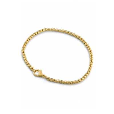 Image of Akitsune BACA Bracelet goldcoloured, Men&#039;s, Size: 7,48&#039;&#039;, Gold coloured