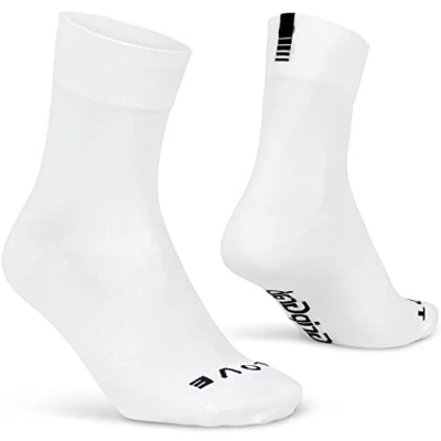 Image of Gripgrab Regular CUT Summer Unisex Socks, Size: Large, White