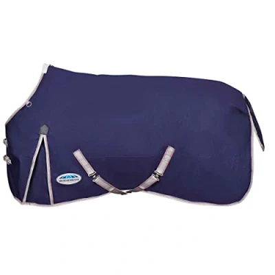 Image of Weatherbeeta ComFiTec Essential Standard Lite 0g Navy/Silver/Red