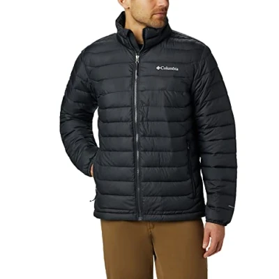 Image of Columbia Powder LITE Jacket Winter jacket, Men&#039;s, Size: Small, Black
