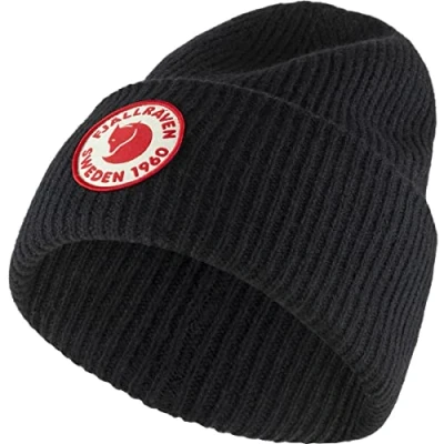 Image of Fjällräven 1960 LOGO HAT Beanie, Size: ONE, Black