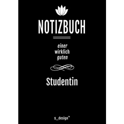 Image of Notizbuch für Studenten/Studentin: Originelle Geschenk Idee [120 Seiten kariertes DIN A4 blanko Papier]