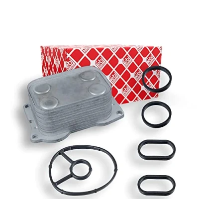 Image of oil Cooler, engine FEBI BILSTEIN 107180