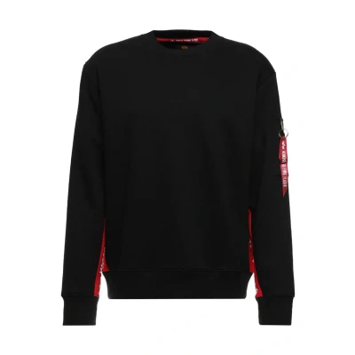 Image of Alpha Industries Sweatshirt, Men&#039;s, Size: XXL, Black
