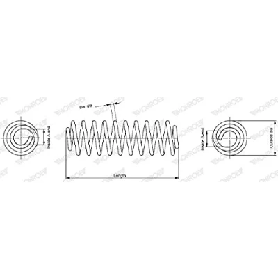 Image of Coil Spring MONROE SE3420