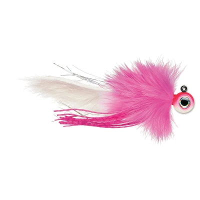 Image of VMC Twitchin Jig Glow Angel Face UV 10.5g head