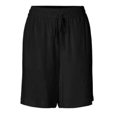 Image of SELECTED FEMME Women&#039;s Slfviva Mw Shorts Noos, Black, 8