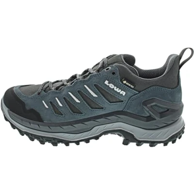 Image of Lowa Innovo Hiking shoes, Men&#039;s, Size: 7, Dunkelpetrol/moor shoes