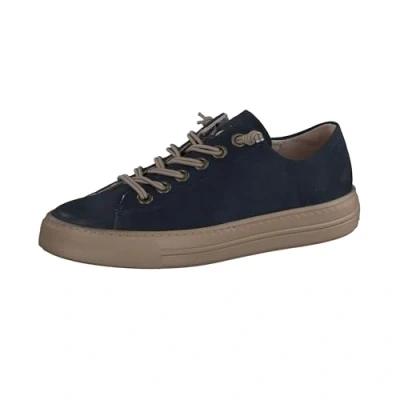 Image of Paul Green Women&#039;s Low Top Trainers, blue 35x, 37 EU