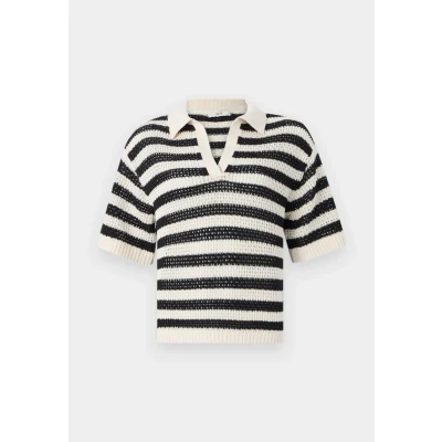 Image of JDY Jdytikka Polo shirt, Women&#039;s, Size: XS, Birch/black